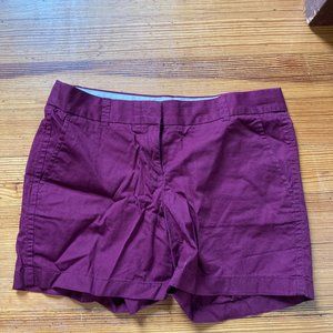 Jcrew Chino Shorts 5 inch inseam size 6